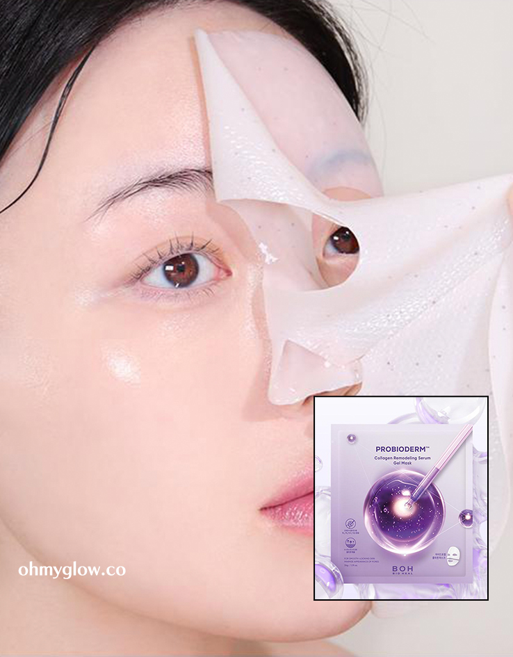 韓國 BIOHEAL BOH Probioderm Collagen Remodeling Serum Gel Mask 益生菌膠原蛋白精華果凍面膜(單片/多片) - 多種選擇