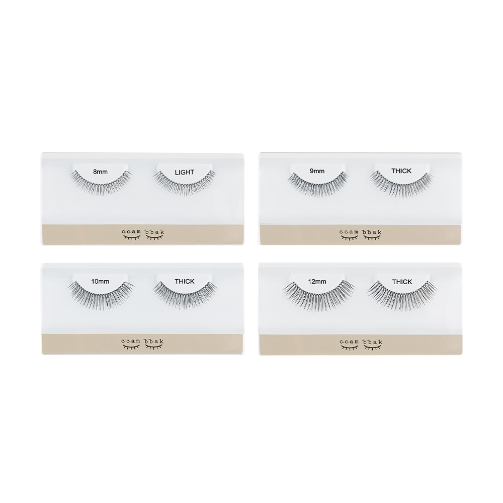 韓國 CCAM BBAK Original Eyelash Pair 女團假眼睫毛(8mm - 12mm) - 多款選擇 韓國 CCAM BBAK Original Eyelash Pair 女團假眼睫毛(8mm - 12mm) - 多款選擇