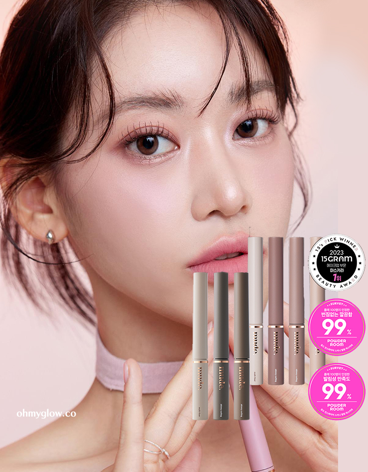 韓國 Mude 新款 Inspire Skinny Curling & Multi-fixer Mascara 極細捲翹睫毛膏/眉睫打底定型膏 - 10款選擇
