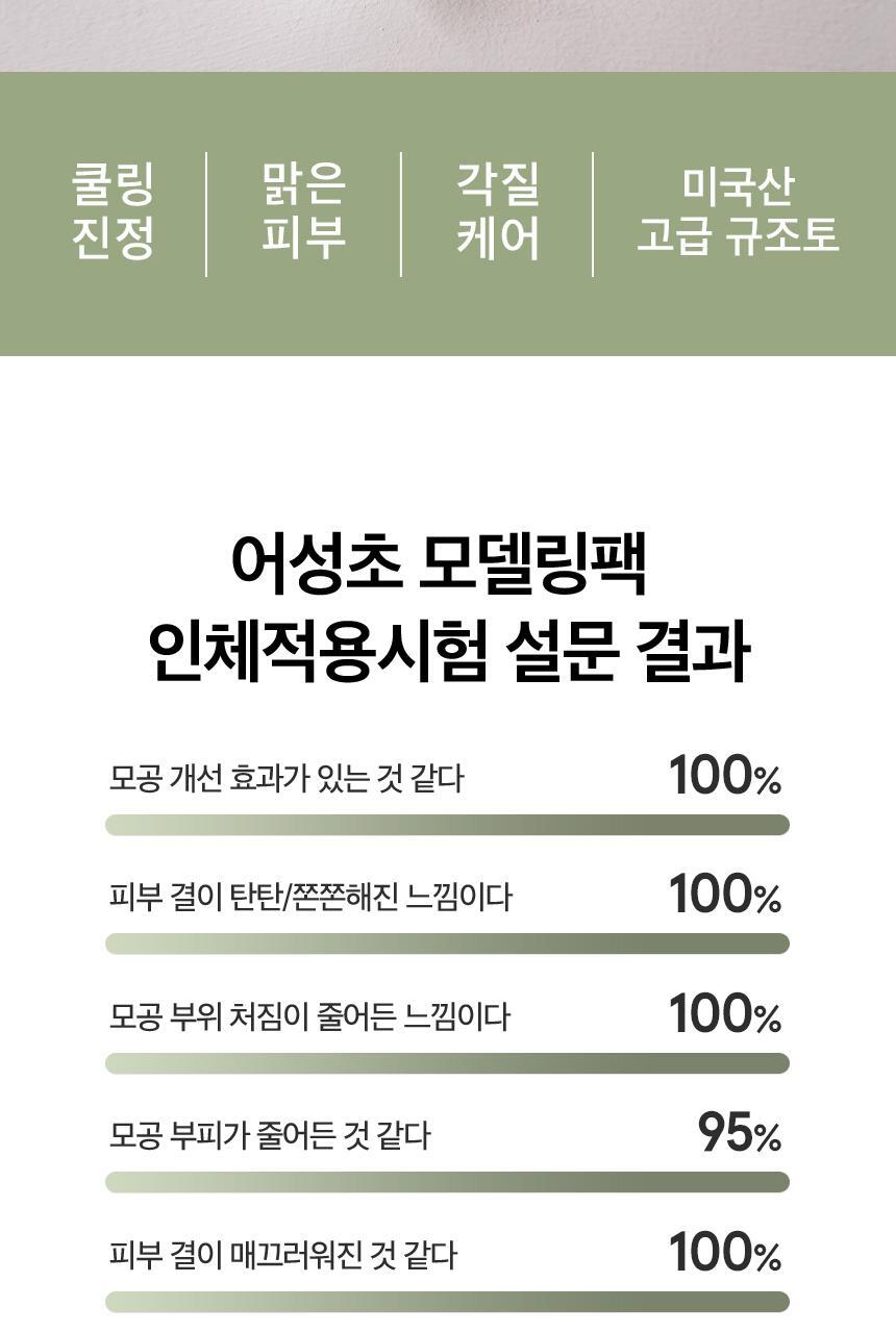 OY限定套裝～韓國 One Thing Houttuyna Cordata Modeling Pack 面膜軟膜粉 (3 Packs) + 送 Houttuynia Cordata Extract 魚腥草萃取爽膚液40ml 限量套裝