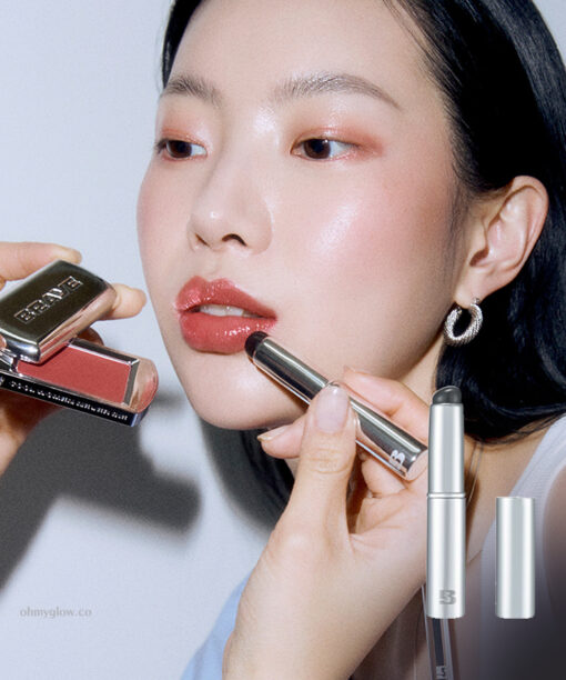 韓國小眾 BRAYE Fingertip Silicon Brush 矽膠手指頭觸感唇掃連蓋
