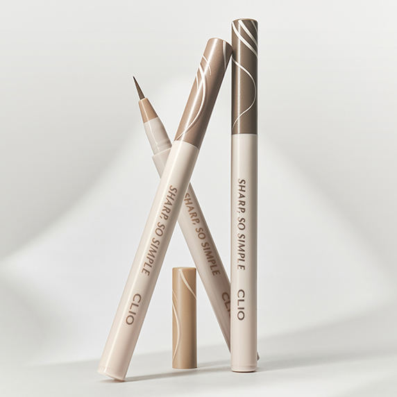 一筆多用改善眼型～韓國 CLIO Sharp So Simple Shade Brush Liner 卧蠶陰影眼線液筆 - 3色選擇