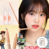 新色⭐Toy Story聯名系列入！【🎁附送Sharpener!】GlowPick🏆 韓國 CLIO X Happyrim #☕Cafe In Love Edition Velvet Lip Pencil 絲絨造型木軸唇線筆(#01-08) - 8色選擇