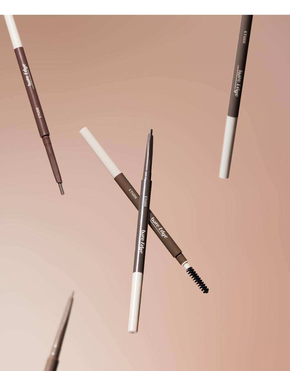 新版~韓國 etude 23AD Bare Edge Slim Brow 3D斜角纖細雙頭眉筆 - 5色選擇