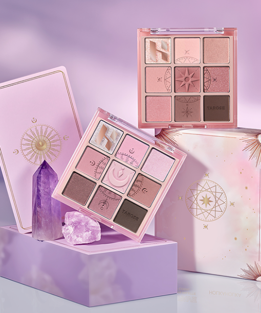 〖TAROSE塔羅系列〗韓國 Holika Holika My Fave Mood Eye Palette 9色眼影盤 #Taro Reader #Pick the Rose - 2款選擇