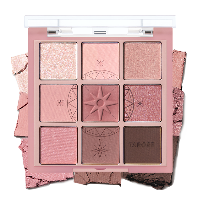 〖TAROSE塔羅系列〗韓國 Holika Holika My Fave Mood Eye Palette 9色眼影盤 #Taro Reader #Pick the Rose - 2款選擇