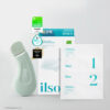 〖韓國No.1無痛清黑頭最強組合〗 ilso Natural Mild Clear Nose Pack 天然溫和清黑頭粉刺鼻頭貼 + Deep Clean Master 黑頭刮棒