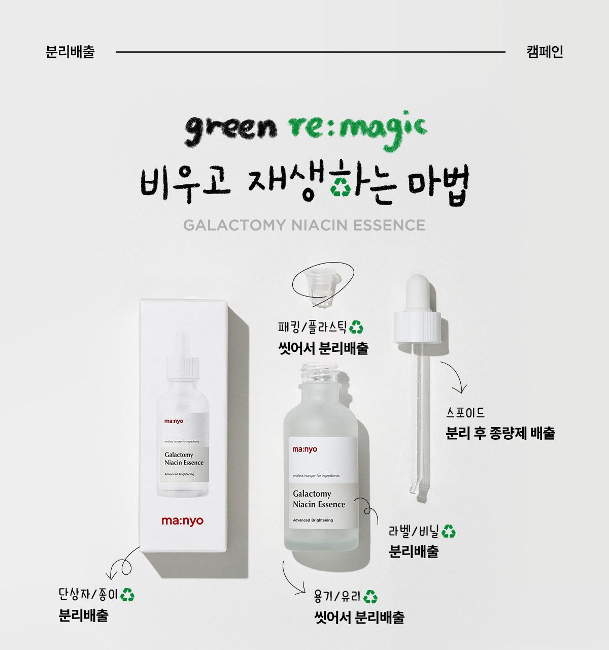 韓國 manyo 皇牌得奬魔女神仙水 Galactomy Niacin Essence 魔女半乳糖酵母菌發酵精華液 - 50ml