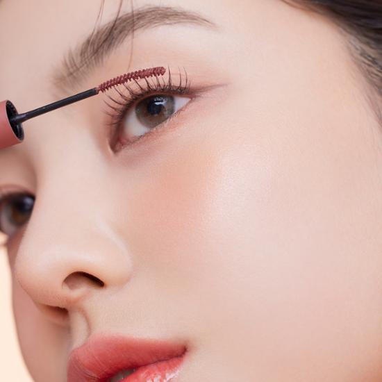 🧡Picnic野餐系列新色入! 韓國 Mude Inspire Skinny Curling & Multi-fixer Mascara 極細捲翹睫毛膏/眉睫打底定型膏 - Deep Rose