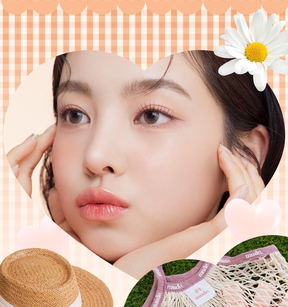 🧡Picnic 野餐系列 韓國 mude Shawl Moment Eyeshadow Palette 十色眼影盤 #07 Picnic Time 柔和淡粉珊瑚