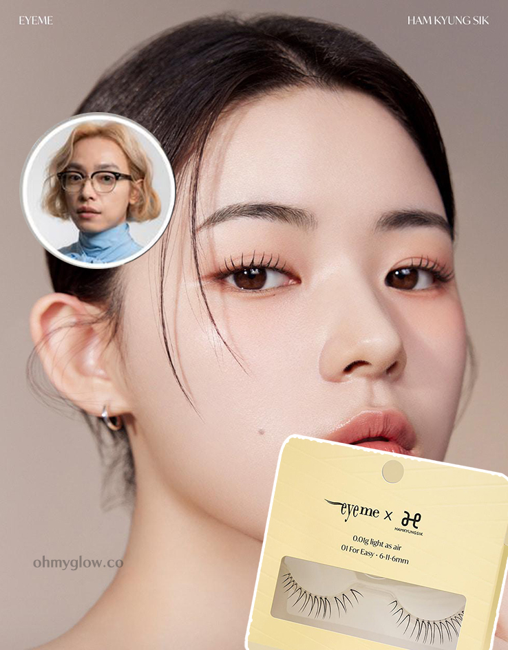 韓國 Piccasso Eyeme x Hankyung Sik 化妝師聯成系列 Eyelash 眼睫毛(#01-04) - 4款選擇