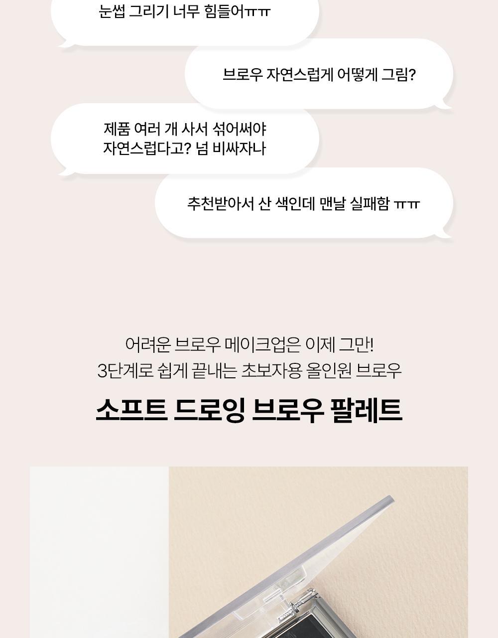 韓國 WakeMake Soft Drawing Brow Palette 多用途造型12色眉盤連眉刷