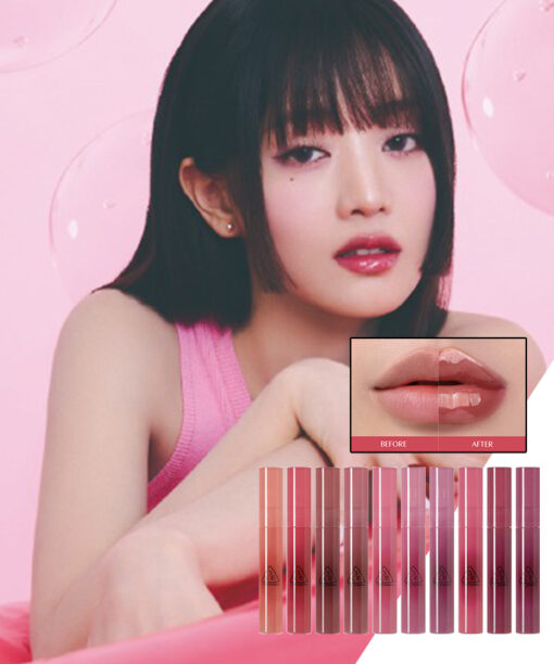 韓國 3CE Drop Glow Gel 水光果凍唇蜜 - 10選擇