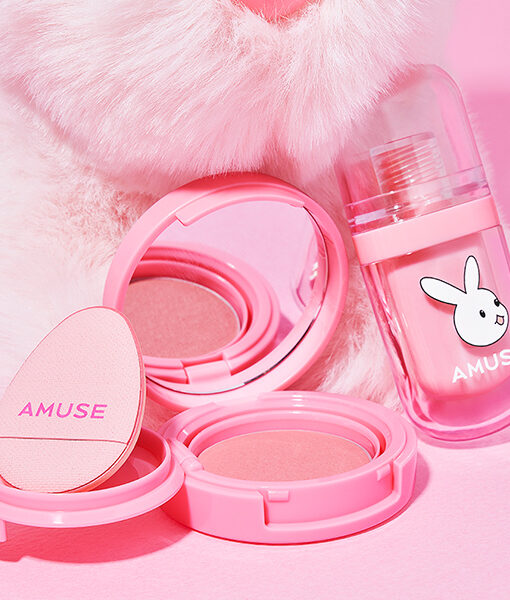 韓國 AMUSE 🐰👅Bunny Tongue Edition (Jel Fit Tint / Fluffy Jelly Blusher) 粉嫩純慾兔唇舌頭妝(唇釉 / 胭脂)- 3種選擇