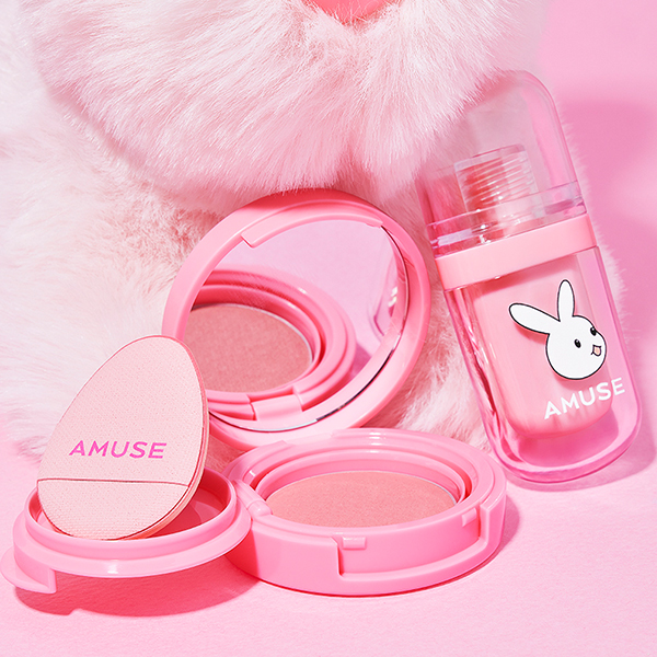 韓國 AMUSE 🐰👅Bunny Tongue Edition (Jel Fit Tint / Fluffy Jelly Blusher) 粉嫩純慾兔唇舌頭妝(唇釉 / 胭脂)- 3種選擇