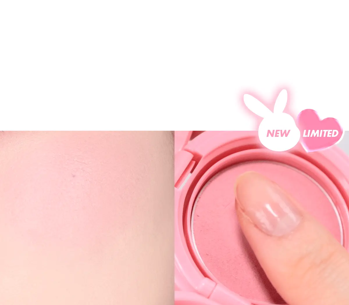 韓國 AMUSE 🐰👅Bunny Tongue Edition (Jel Fit Tint / Fluffy Jelly Blusher) 粉嫩純慾兔唇舌頭妝(唇釉 / 胭脂)- 3種選擇