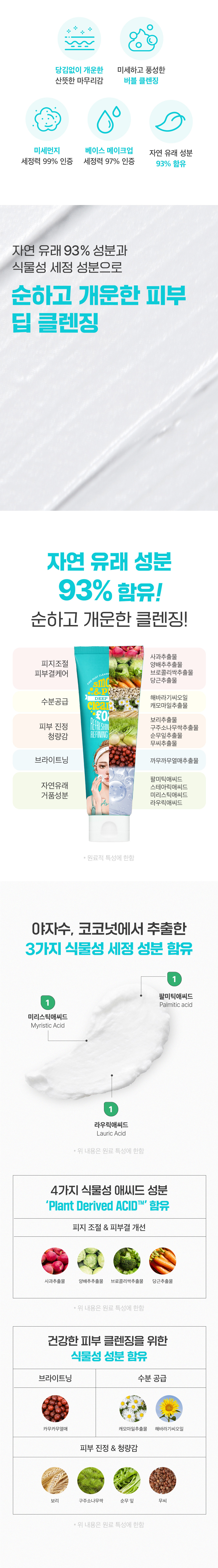 韓國Ariul Smooth & Pure Deep Clean Cleansing Foam 深清清爽卸妝潔面乳