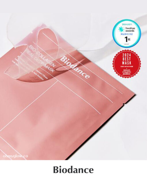 OliveYoung銷量NO.1~韓國 Biodance Bio-Collagen Real Deep Mask 超低分子生物膠原蛋白收毛孔緊緻保濕水凝膠深層面膜 - 兩款選擇
