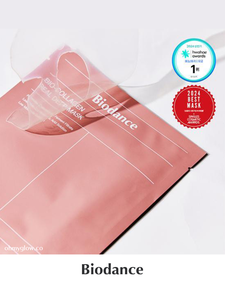 OliveYoung銷量NO.1~韓國 Biodance Bio-Collagen Real Deep Mask 超低分子生物膠原蛋白收毛孔緊緻保濕水凝膠深層面膜 - 兩款選擇