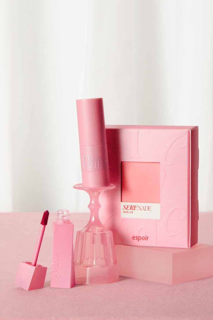 韓國 Espoir【SERENADE EDITION】Couture Lip Tint Blur Velvet + Tone Pairing Liquid Cheek 霧面唇釉＋胭脂液套裝 - #Serenade