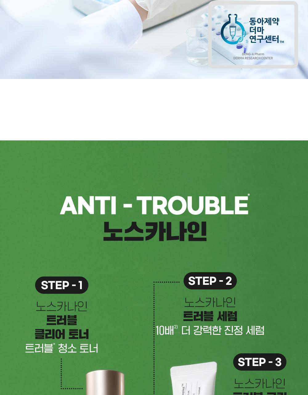 韓國 東亞藥廠專利5重神經醯胺～FATION Nosca9 Trouble Cream 淨痘舒緩面霜