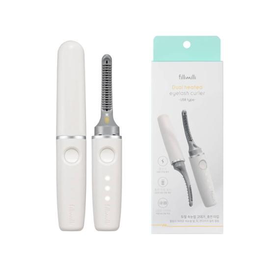 新款下眼睫毛都捲到～韓國 Fillimilli Dual Heated Eyelash Curler USB Type 雙面電熱眼捲燙睫毛夾 (USB 叉電式)