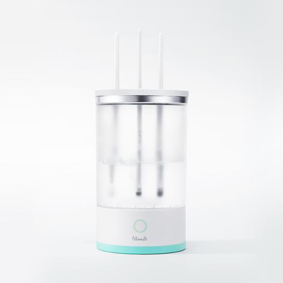懶人洗掃機?! 洗掃X快速乾掃X收納～韓國 Fillimilli Make-Up Brush Cleaner & Dryer 多合1多功能一體式洗掃機