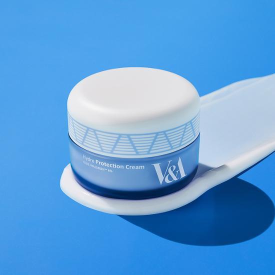 買1送1！💙保濕修屏 妝前打底～ 韓國 V&A Hydro Protection Cream 1+1 Set 舒緩保濕啫喱面霜限量優惠套裝