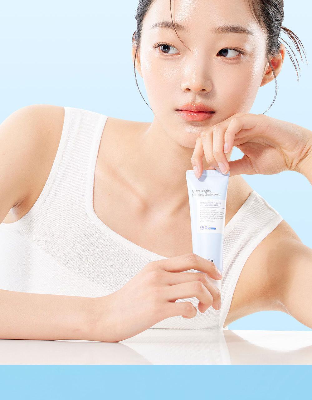 韓國 COSRX Ultra Light Invisible Sunscreen 極致輕盈隱形涼爽降溫降紅防曬乳 SPF50+ PA++++
