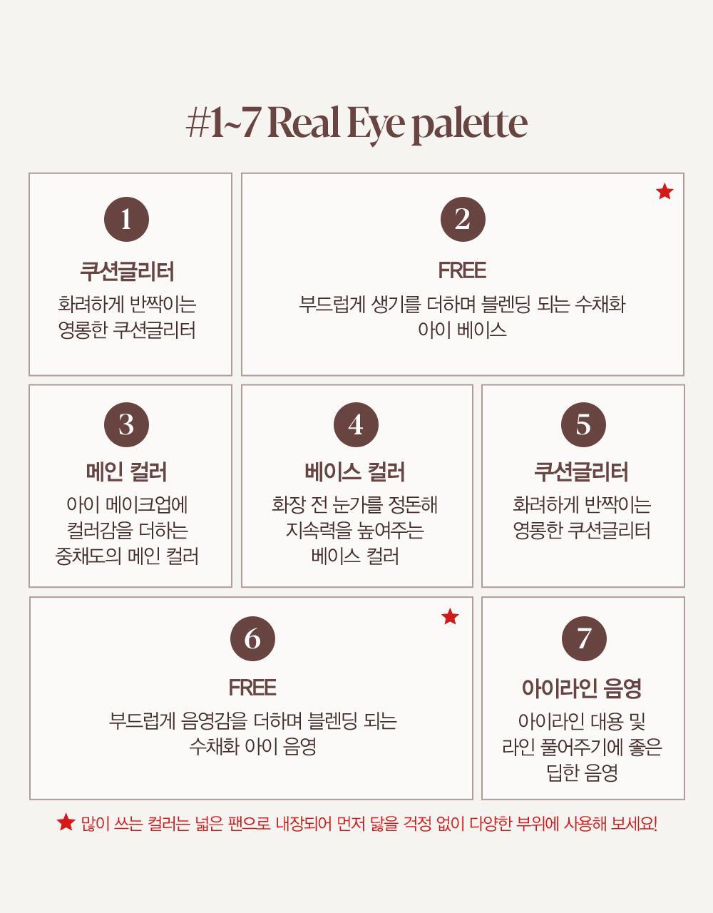 眼影X胭脂～韓國 Espoir Real Eye Palette All New 7色眼影胭脂綜合盤 - 燕麥拿鐵大地色盤 #11 Oat Latte