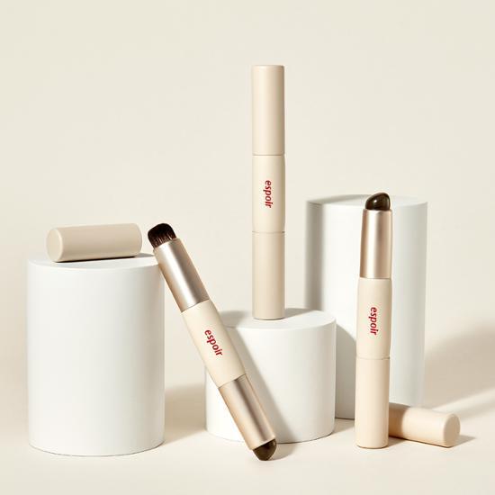 韓國 Espoir Dual Smudging Lip Brush 雙頭暈染唇掃(blending唇掃 + 矽膠手指唇刷)