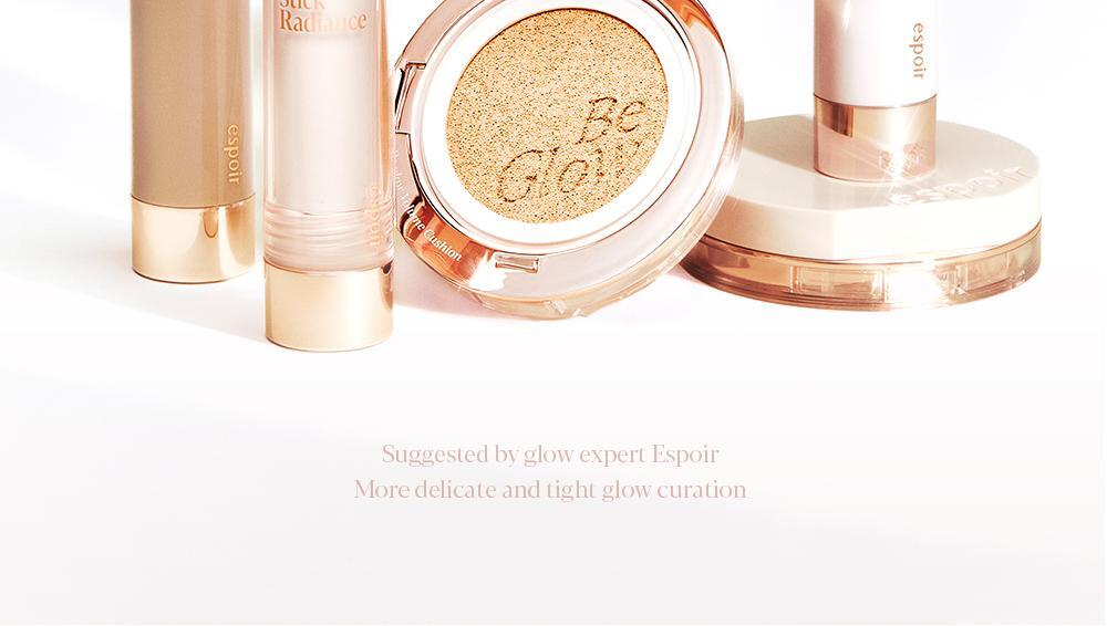 【新品超值1+1限量套裝送修容棒】韓國 espoir Be Glow Stick Foundation 水光粉底棒 SPF50+ PA++++ - 4色選擇