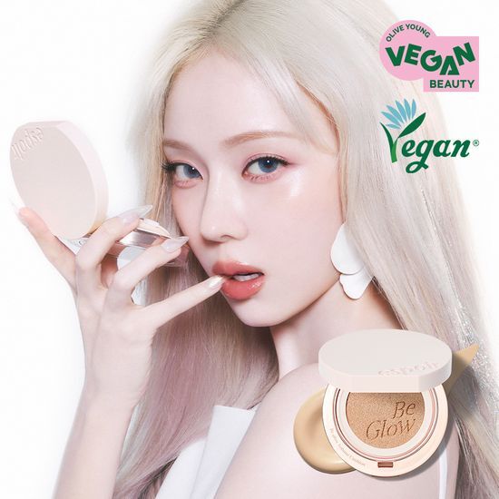 【新品限量SET送粉底液】韓國 espoir Be Glow Volume Cushion 持久立體水光保濕粉底氣墊連補充裝 SPF42+ PA++++ - 8色選擇