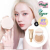 【新品限量SET送粉底液】韓國 espoir Be Glow Volume Cushion 持久立體水光保濕粉底氣墊連補充裝 SPF42+ PA++++ - 8色選擇