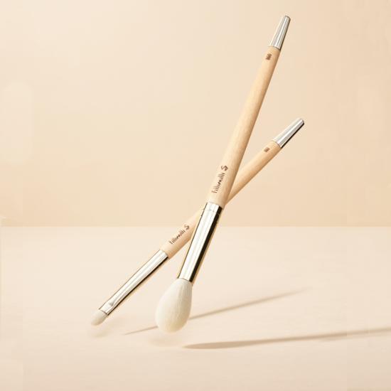 韓國化妝師聯名研發！FilliMilli S 系列 Highlighter Beam Brush Duo 透亮立體提亮掃限量套裝高光掃(#861 + #860) 2件掃Set