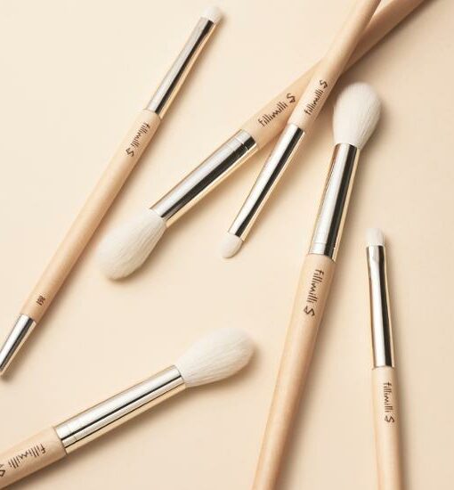 韓國化妝師聯名研發！FilliMilli S 系列 Highlighter Beam Brush Duo 透亮立體提亮掃限量套裝高光掃(#861 + #860) 2件掃Set