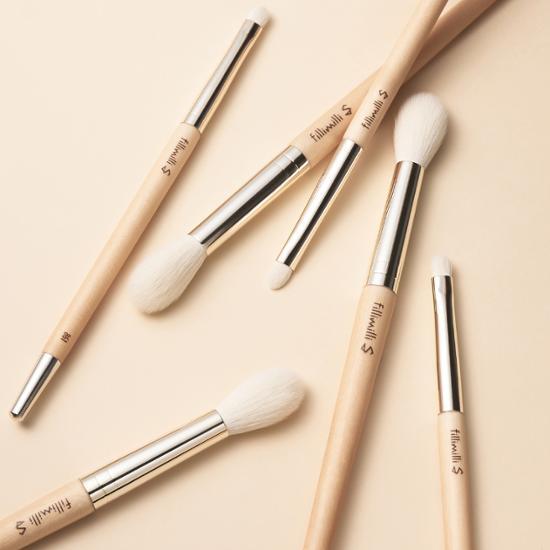 韓國化妝師聯名研發！FilliMilli S 系列 Highlighter Beam Brush Duo 透亮立體提亮掃限量套裝高光掃(#861 + #860) 2件掃Set