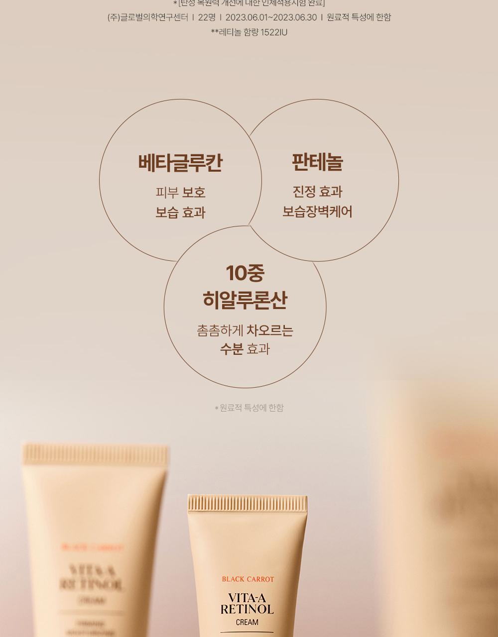 韓國 Goodal Black Carrot Vita-A Retinol Firming Cream 紫胡蘿蔔維A 視黃醇 A醇緊緻面霜  - 50ml