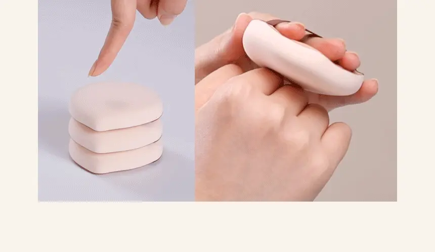 韓國 Studio17 Pang Pang Puff Q彈棉花糖粉樸(Big / Triangle) - 2款選擇