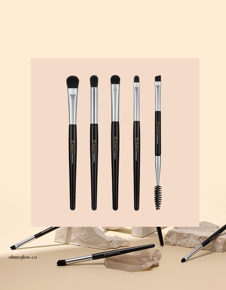 韓國Studio17 Eye Makeup Brush Set 基礎眼妝掃具套裝5件套