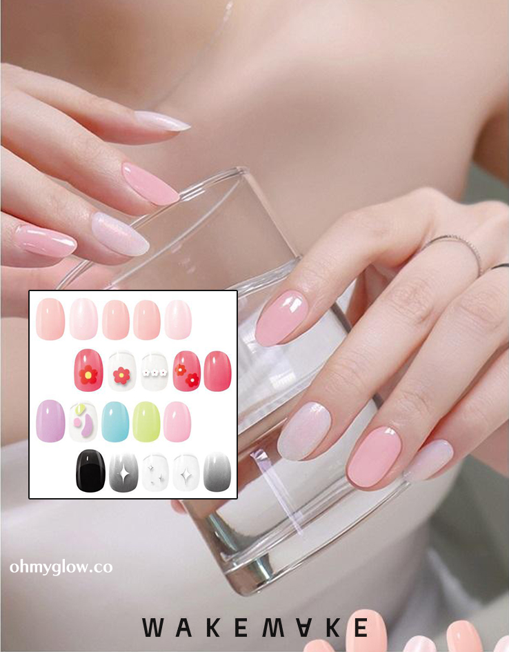 韓國 WakeMake Gel Nail Sticker (Easy Fit+) 超方便指甲貼 - 多款選擇