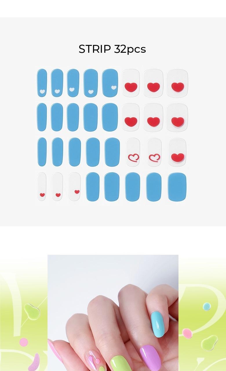韓國 WakeMake Gel Nail Sticker (Easy Fit+) 超方便指甲貼 - 多款選擇