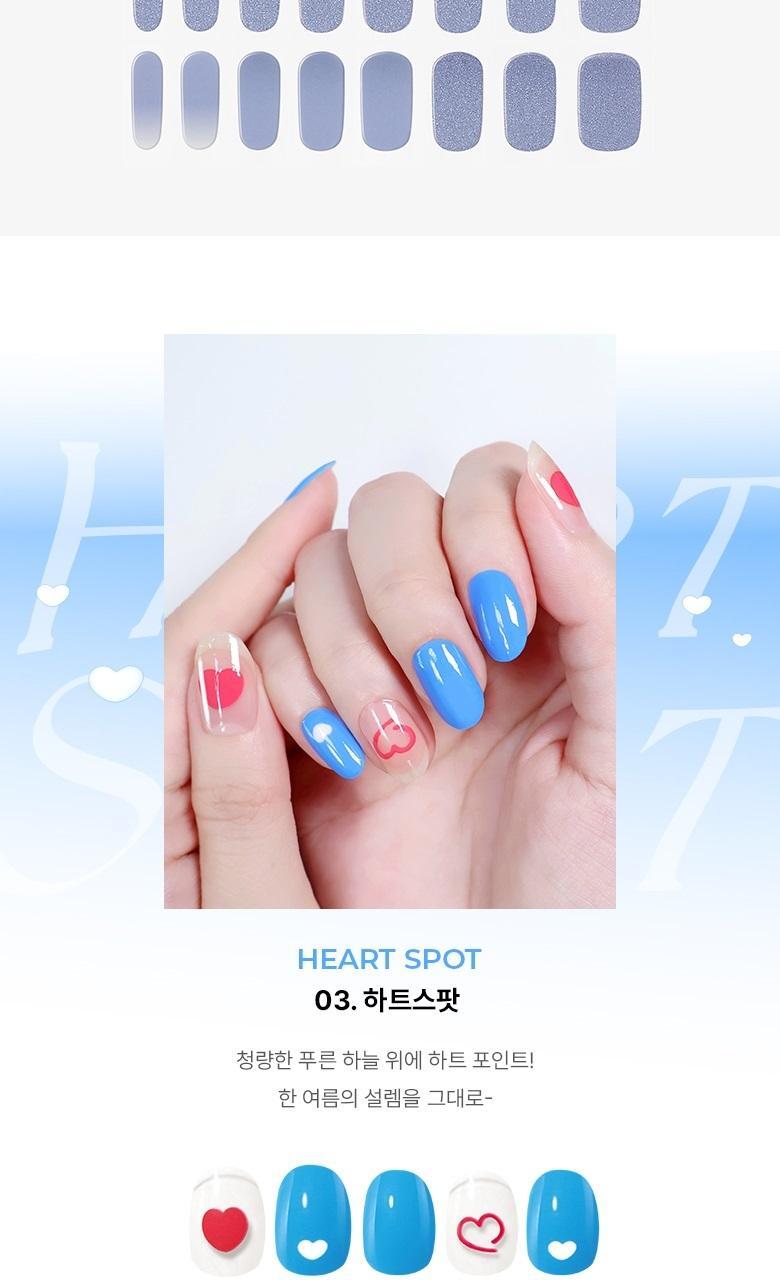 韓國 WakeMake Gel Nail Sticker (Easy Fit+) 超方便指甲貼 - 多款選擇