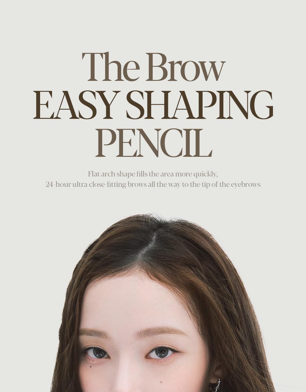 韓國 Espoir The Brow Easy Sharping Pencil 持久防水快速塑眉雙頭眉筆(#01-05) - 5色選擇