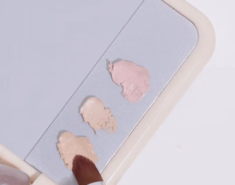 遮瑕膏+定妝粉～韓國 Etude Lasting Artist Concealer Palette 持久藝術家4色遮瑕盤配有雙頭掃 - 2色選擇