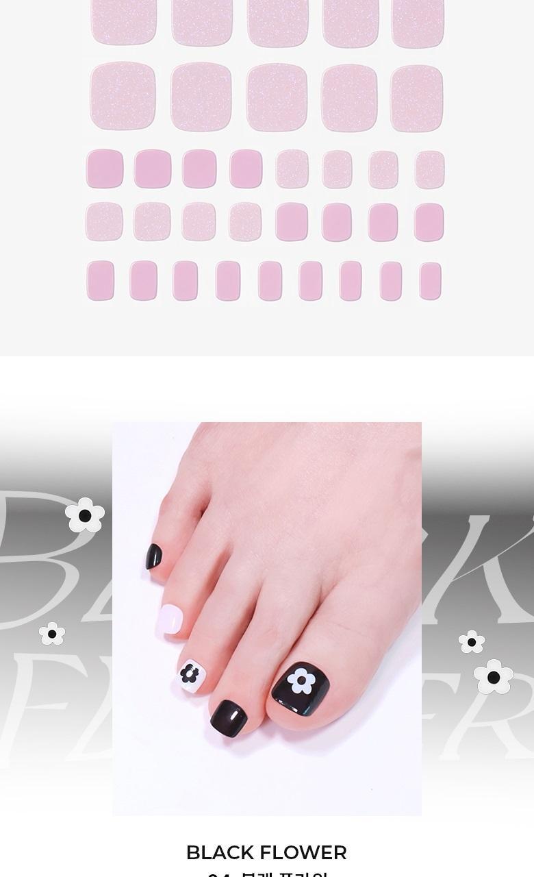 韓國 WakeMake Gel Pedi Sticker (Easy Fit+) 超方便腳甲貼 - 多款選擇