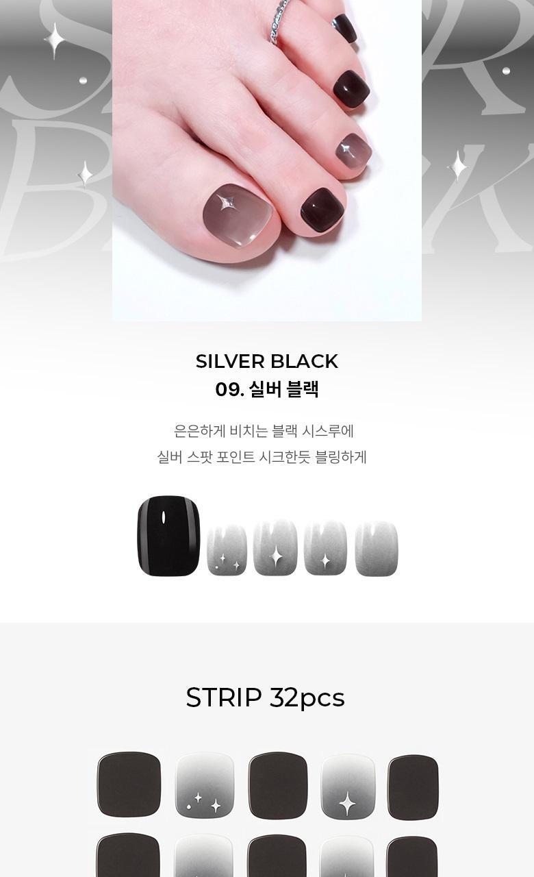 韓國 WakeMake Gel Pedi Sticker (Easy Fit+) 超方便腳甲貼 - 多款選擇