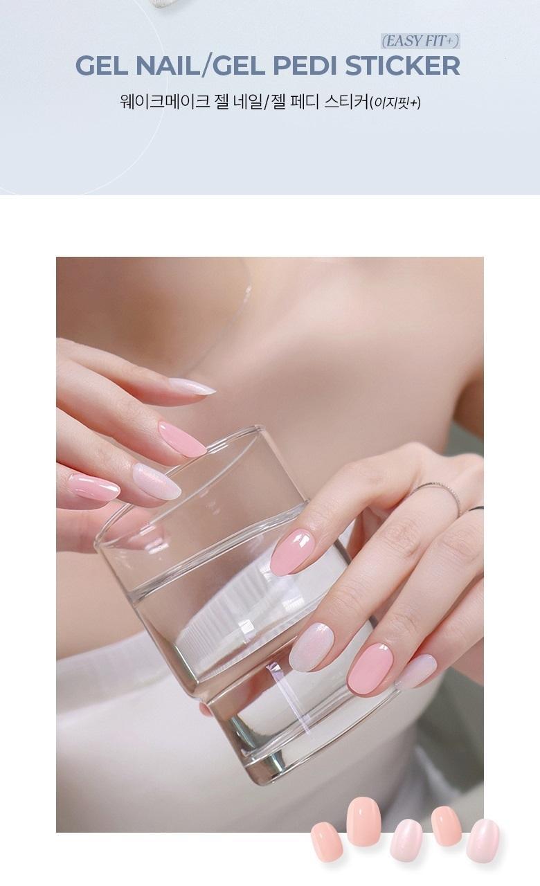 韓國 WakeMake Gel Pedi Sticker (Easy Fit+) 超方便腳甲貼 - 多款選擇