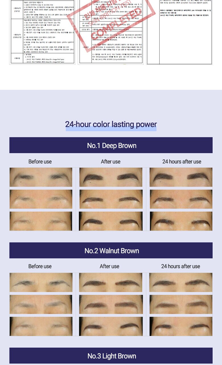 韓國 WakeMake Waterproof 24H Brow Pencil 24小時持久防水雙頭眉筆 - 3色選擇