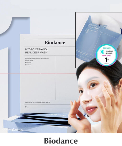 韓國 Biodance Hydro Cera-nol Real Deep Mask 透明質酸冰川水神經酰胺深層保濕果凍面膜 – 兩款選擇